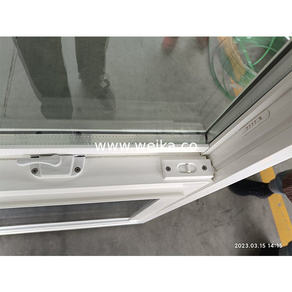 가열된 유리 UPVC 단층 창문