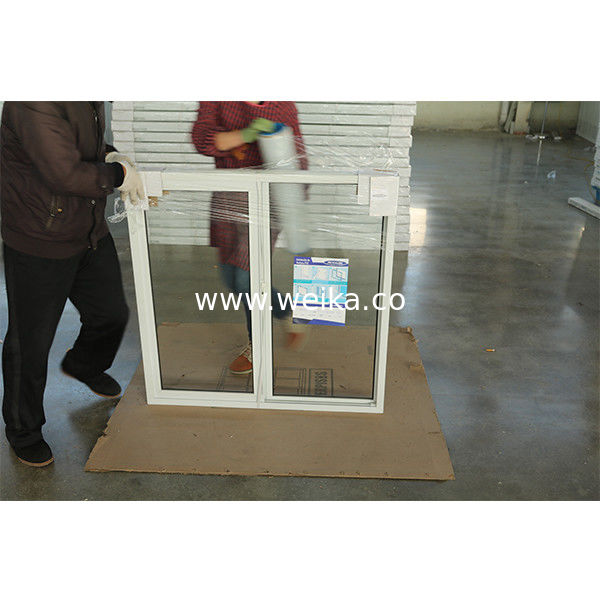 접수 공간 UPVC 슬라이딩 창문 프라이버시 값싼 교체 UPVC 슬라이딩 창문