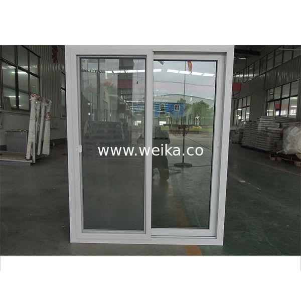 100x40 UPVC 칸막이 유리 창문 AAMA 인증