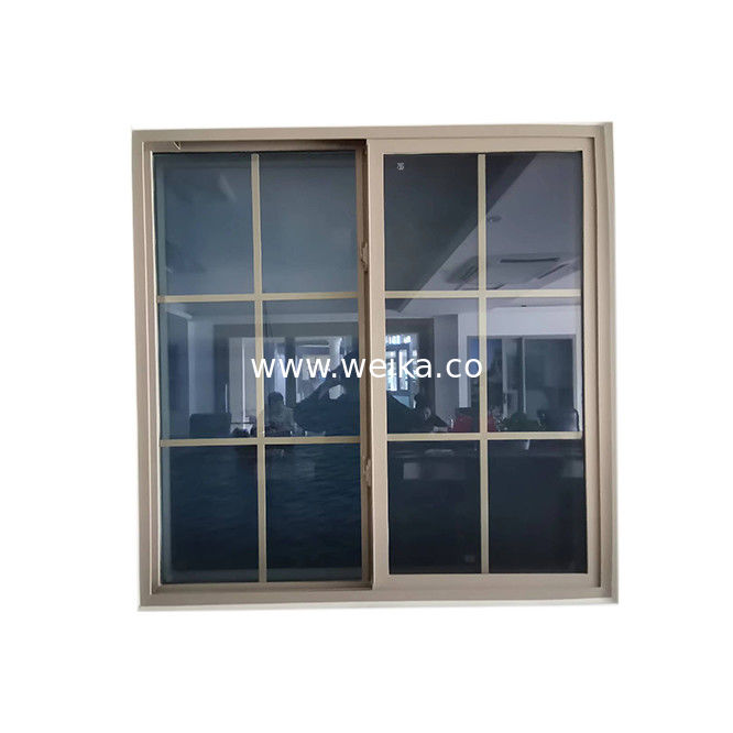 슬라이딩 UPVC 창문 PVC UPVC 비닐 플라스틱 프로필 세부 사항 유리섬유 플라이 스크린