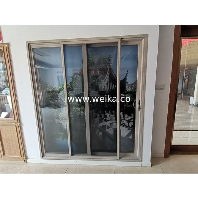 5.5인치 UPVC 슬라이딩 창문 및 문 내부 온화 유리 UPVC Patio 문