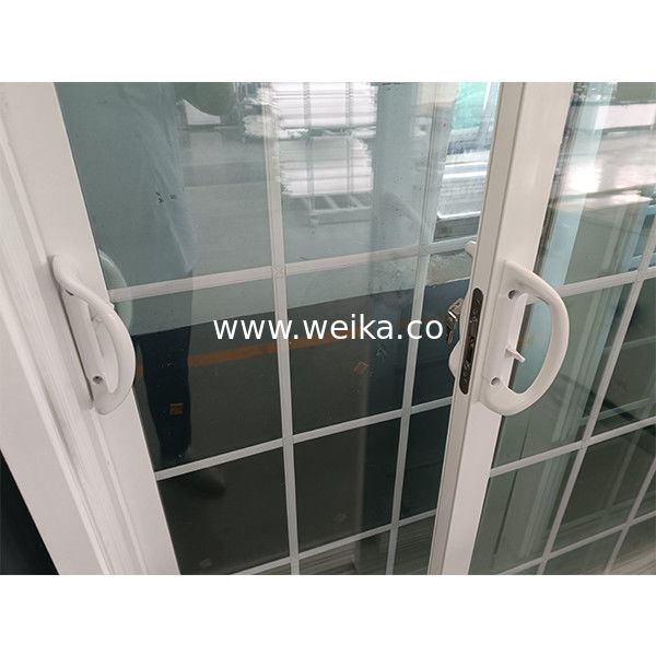 중국 공장 직판 UPVC 이중 슬라이딩 도어 선택 색상