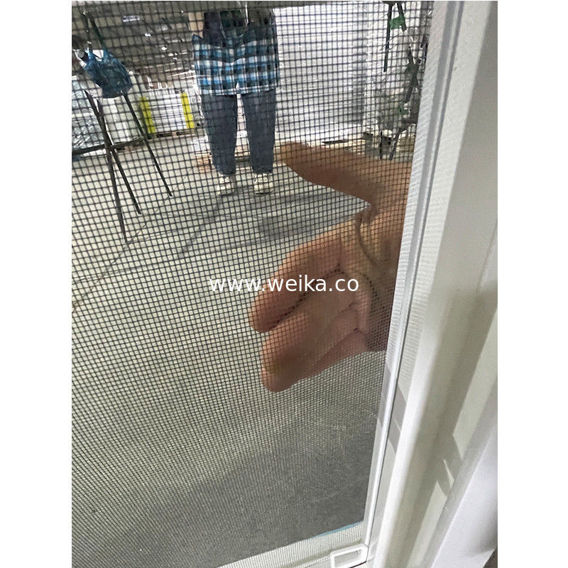유리섬유 스크린 망 UPVC 슬라이딩 창문 및 내부 팬 재료의 통합 설계