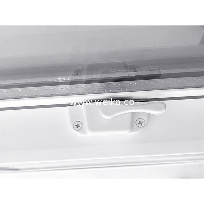 UPVC 싱글 헝거 윈도우 온 보디 프로파일 및 Windproof 기능