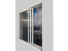 WEIKA 58 aluminum alloy double sliding window