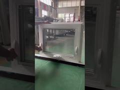 UPVC 핸드 크랭크 톱 랭킹 오브닝 윈도우